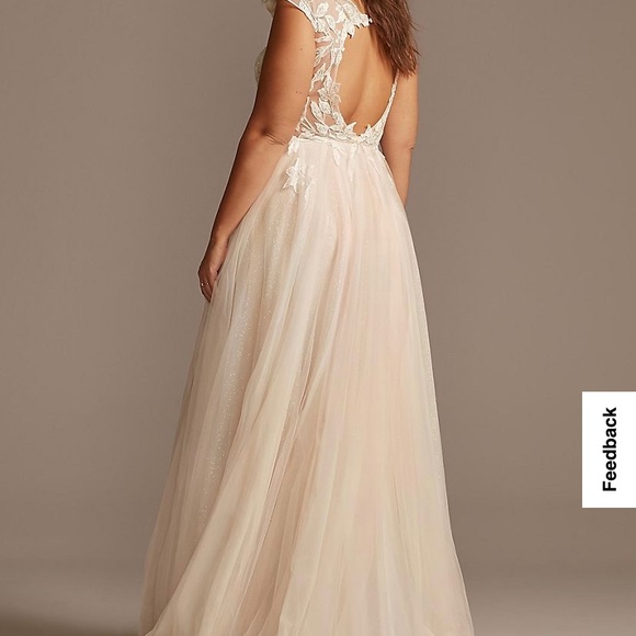 Brand New Wedding Dress from David’s Bridal. - Picture 2 of 6